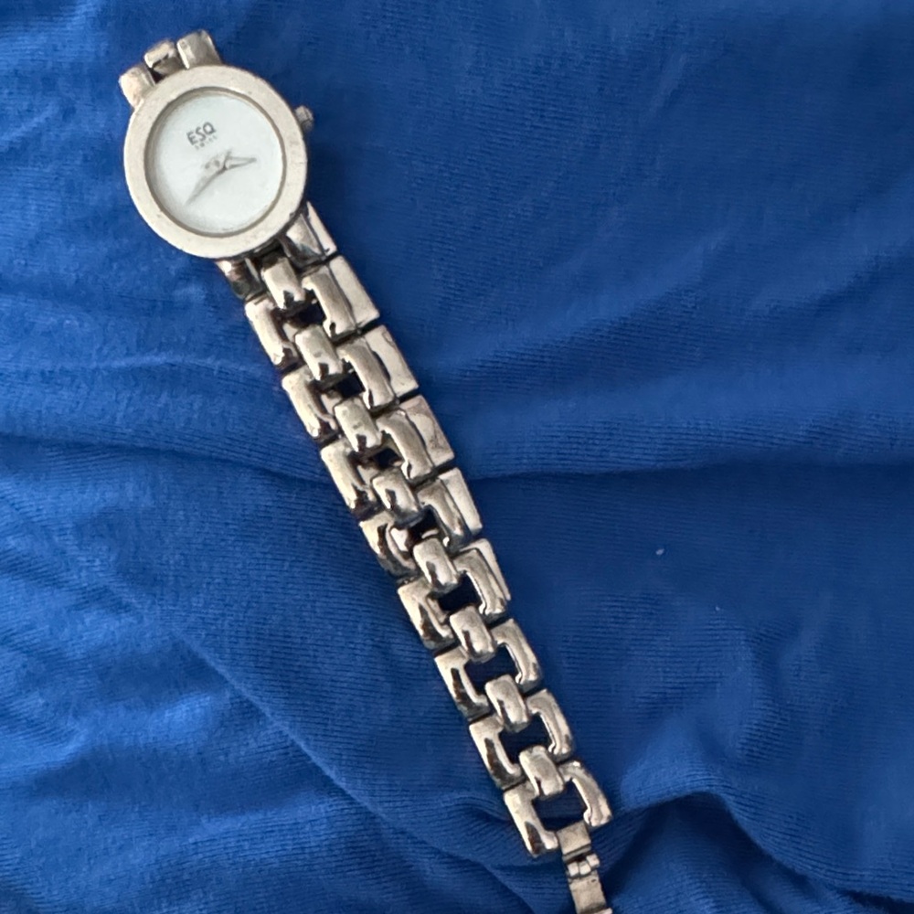 Vintage ESQ by Movado Silver Watch